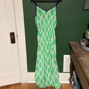 Green maxi dress. Size medium